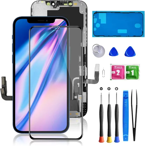 Miniatura 26 de Para iPhone 8/SE 2020 [2ª generación] Reemplazo de pantalla negro de 4.7 pulgadas, pantalla LCD Bsz4uov digitalizador de pantalla táctil, adhesivo