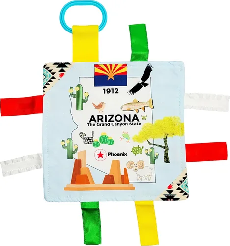 Miniatura 23 de Baby Jack & Co - Cochecito de juguete para bebés de 8 x 8 pulgadas, juguete para bebés, juguetes arrugados para desarrollar cinco sentidos, aprende