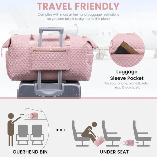 Miniatura 4 de LOVEVOOK Bolsa Weekender para mujer