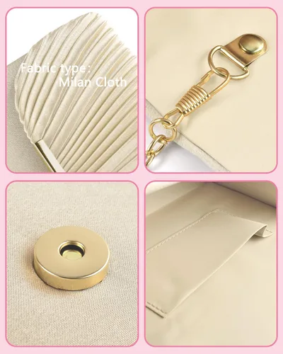 Miniatura 5 de TINDTOP Bolsos de mano para mujer, bolsos de noche para formal, boda, fiesta, cóctel, graduación, bandolera, sobre, hombro, bolsa de hombro