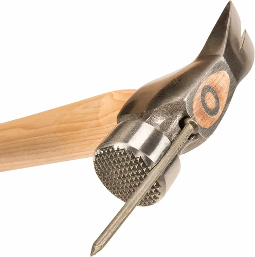 Miniatura 5 de ESTWING Sure Strike California Martillo de Enmarcado - Garra Recta de Desgarre de 25 oz con Cara Fresada y Mango de Madera de Hickory - MRW25LM