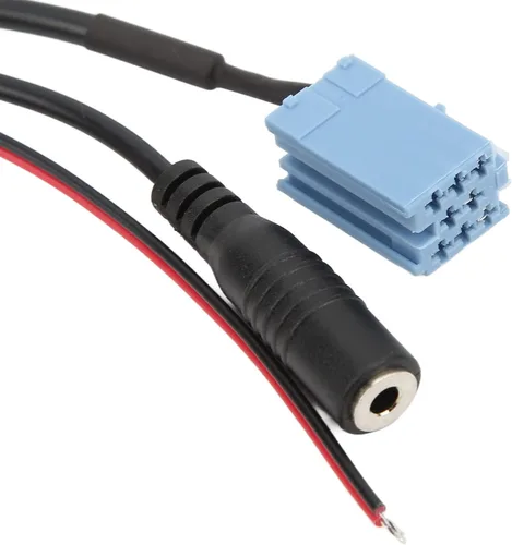 Miniatura 9 de Tbest Cable estéreo Bluetooth5.0 Aux in 0.138 in Jack Iso 7 607 897 093 Terminales de reemplazo de micrófono manos libres y arneses de cableado