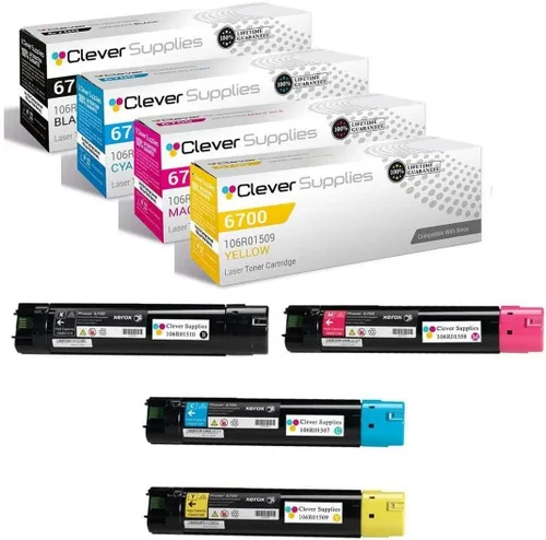 Miniatura 163 de CS compatible Xerox Phaser 6510/WorkCentre 6515 (106r03480) 2 cartuchos de tóner negro para Phaser 6510, WorkCentre 6515 2 negro