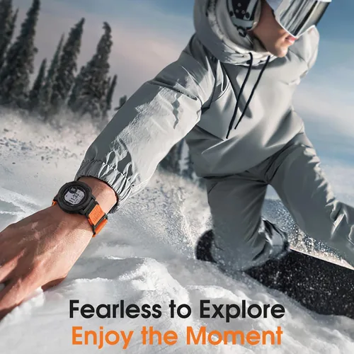 Miniatura 2 de Bandletic Correa táctica de nailon resistente diseñada para Garmin Fenix, para Fenix 8 1.850 in/7/7 Pro/6/6 Pro/5/5 Plus/Instinct 2/Forerunner