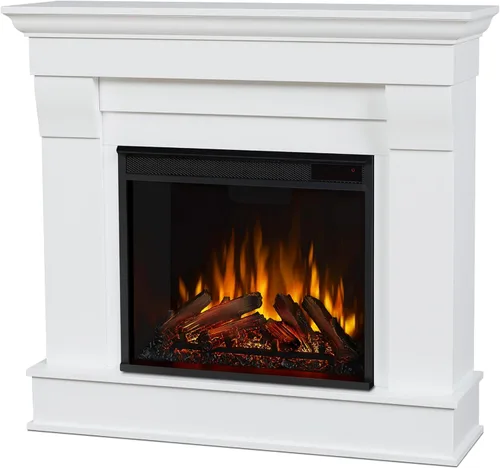 Miniatura 11 de Real Flame Chateau - Chimenea eléctrica de 41 pulgadas con repisa para sala de estar o dormitorio, inserto de chimenea calentador reemplazable