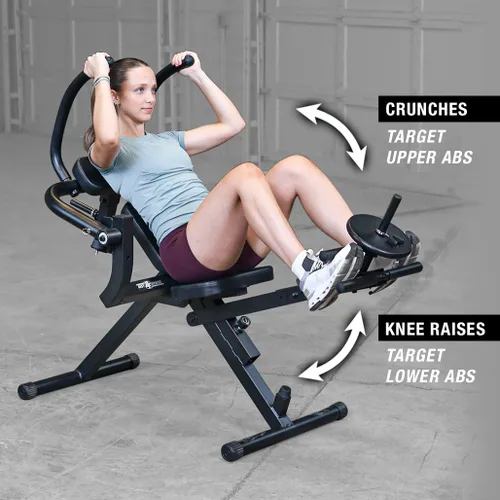 Miniatura 3 de Mejor banco de abdominales semi reclinado Fitness, máquina de entrenamiento para músculos abdominales superiores e inferiores para gimnasio en casa