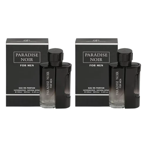 Miniatura 7 de Paradise Noir Perfume Eau De Parfum para hombre – Ambar Musky Woody Spicy Masculine Scent – 3.4 fl oz / 3.4 fl oz