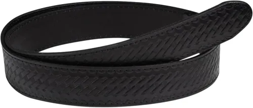 Cinturón mecánico de ajuste perfecto, sin hebilla, sin arañazos, cinturón de trabajo de cuero con gancho y bucle, cinturones de guarnición de 1 1/2