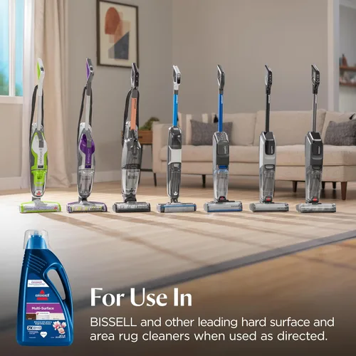 Miniatura 6 de Bissell Solución Multisuperficie, para uso en CrossWave y otros limpiadores líderes de superficies duras y alfombras de área, 80 oz, disuelve