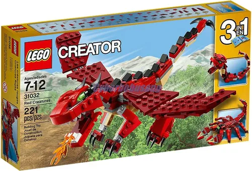 LEGO Creator Criaturas rojas