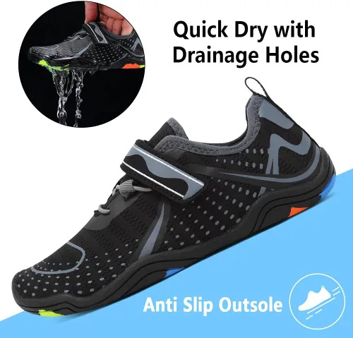 Miniatura 5 de Zapatos acuáticos para niños y niñas, suela ligera y cómoda, fácil de caminar, calzado acuático y deportivo antideslizante