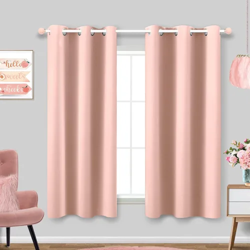 Miniatura 102 de Cortinas opacas de 72 pulgadas extra anchas para dormitorio, puerta corrediza de vidrio y patio, 2 paneles con ojales para oscurecer ventana grande