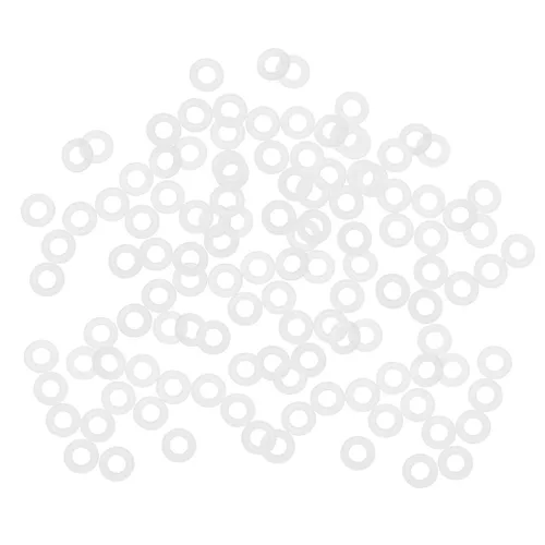 uxcell Juntas tóricas de silicona, 0.315 in OD 0.157 in ID 0.079 in Ancho VMQ Junta de sello para válvulas de compresor reparación de tuberías,