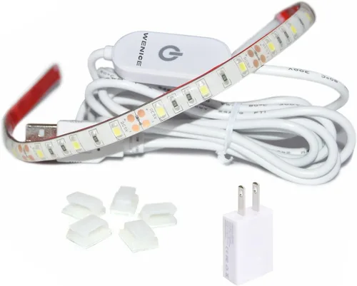 WENICE Luz LED para máquina de coser para fines decorativos con atenuador táctil, luz para máquinas de coser, 1 juego