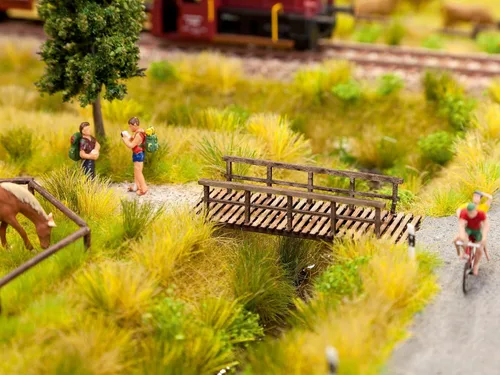 Miniatura 2 de Noch 14222 Kit de modelo de escala H0 para puente pasarela pequeña