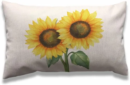 Miniatura 17 de AOYEGO Funda de almohada de cactus de 12 x 20 pulgadas, diseño de flores de cactus, plantas del desierto, botánica, rectangular, fundas de almohada