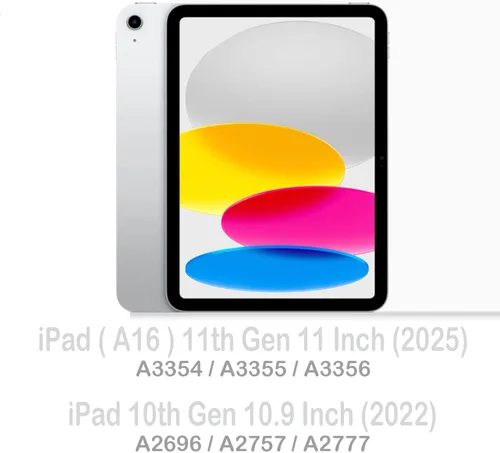 Miniatura 2 de Funda Feams para iPad (A16) 11ª Generación 11 Pulgadas 2025, Funda para iPad de 11ª Generación 11 Pulgadas 2025, Funda para iPad de 10ª