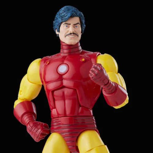 Miniatura 2 de Marvel Hasbro Legends Series 20th Anniversary Series 1 - Figura de acción de Iron Man de 6 pulgadas, juguete coleccionable, 9 accesorios F3463 Multi