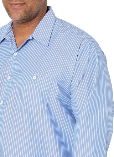 Miniatura 3 de Red Kap Camisa de trabajo de rayas industriales RK para hombre