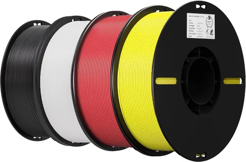 Miniatura 36 de Creality Filamento PLA+ Negro 1.75mm, filamento para impresora 3D de alta resistencia y sin enredos, embalaje al vacío, filamento para impresión 3D