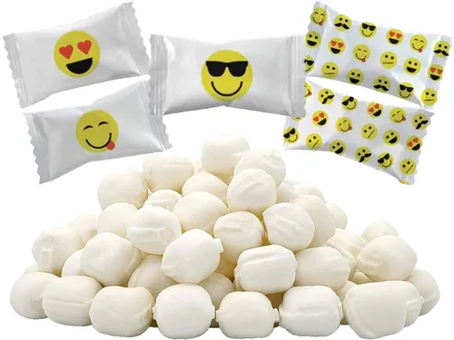 The Dreidel Company Cool Smile Buttermints, caramelos de menta, mentas después de la cena, caramelo de mantequilla y menta, sin grasa, certificado