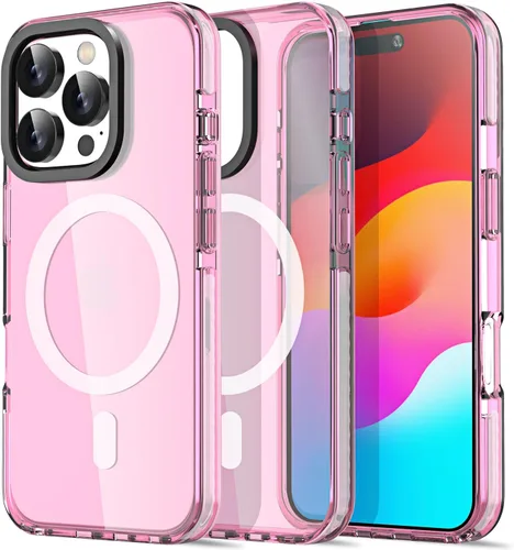 Miniatura 328 de AICase Funda protectora para iPhone 16 compatible con iPhone 16, delgada, ligera, transparente [no amarillenta] Diseño vibrante