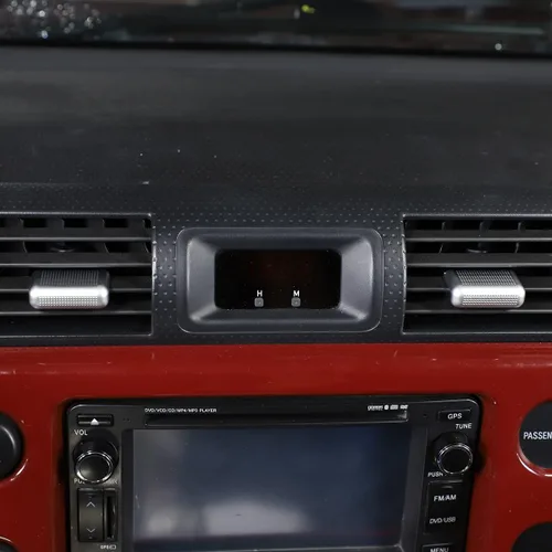 Miniatura 5 de Cubierta de palanca de ventilación de aire, perilla de salida de viento, adornos decorativos para Toyota FJ Cruiser 2007-2021, cubierta de botón