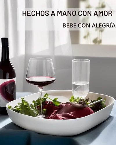 Miniatura 7 de JBHO Juego de 4 copas de vino Burgundy de cristal estilo italiano de 21 onzas sopladas a mano - Cristal transparente premium sin plomo - Caja