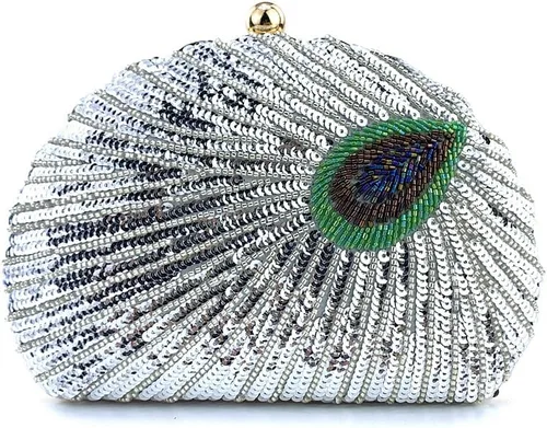Miniatura 30 de Cartera de mano de mujer para la noche, de diseño, bolso de mano para damas, para fiestas, casamientos, ideal para regalar Hand Bag, Lady, Party
