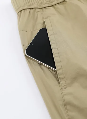 Miniatura 8 de JMIERR Pantalones deportivos casuales para hombre, cintura elástica de algodón, pantalones cargo chinos para senderismo, al aire libre, pantalones
