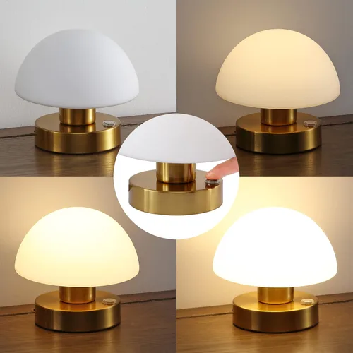 Miniatura 4 de JONATHAN Y JYL7113B Zoe - Lámpara de mesa LED integrada recargable de hierro moderna minimalista de 5.75 pulgadas, lámpara de mesa de noche