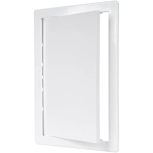 Miniatura 15 de Panel de acceso de plástico blanco de 4 x 4 pulgadas. Panel de puerta de eje de servicio. Plomería, electricidad, calefacción, panel de acceso