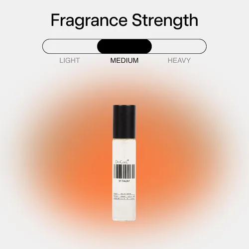 Miniatura 2 de DedCool Eau de Parfum 01 Taunt Bergamota, vainilla y ámbar Fragancia unisex limpia No tóxico, vegano Perfume de tamaño de viaje, 0.5 fl oz