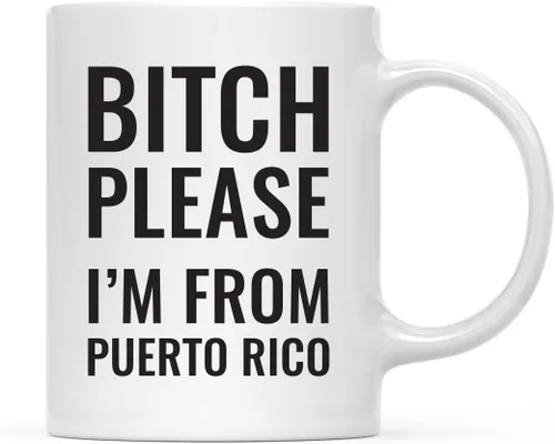 Miniatura 41 de Andaz Press Taza de café de 11 onzas, regalo de broma, Bitch Please I'm from Alabama, paquete de 1, incluye caja de regalo, divertidas ideas