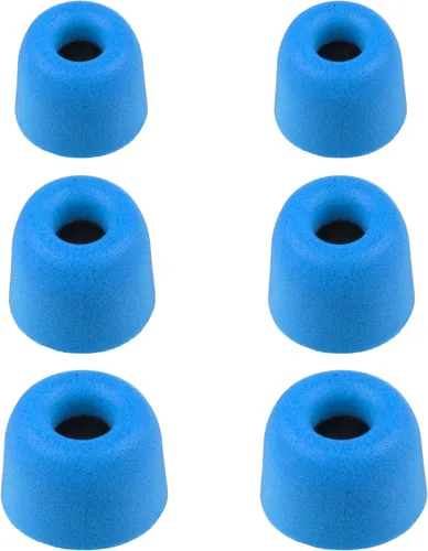 Miniatura 8 de FX4.9 (S/M/L) 3 pares de auriculares de espuma viscoelástica en el oído tamaño S/M/L - Puntas de repuesto para todos los auriculares intraurales Gris