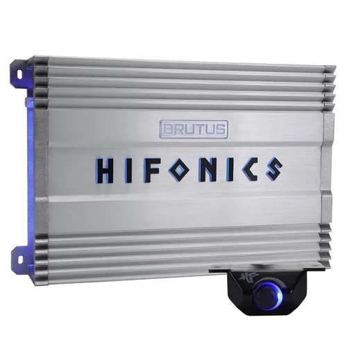Hifonics BG-1300.1D Brutus Gamma - Amplificador monoblock de clase Super D de 1300 W para sistema de sonido de audio de coche con altavoz de