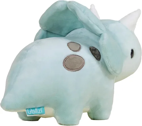 Miniatura 3 de Bellzi Triceratops - Lindo juguete de peluche de animal de peluche, adorable juguete de dinosaurio suave y regalos, regalo perfecto para niños