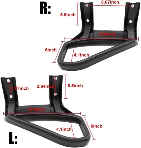 Miniatura 4 de COOL STAR Reposabrazos de asiento Reposabrazos de cadera compatible con EZGO TXT Gas & Electric de 1994 en adelante Reemplaza 71702-G01 71701-G01