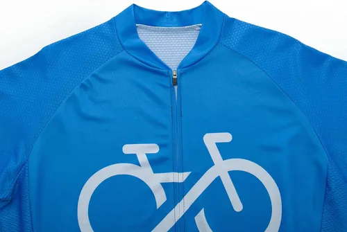 Miniatura 3 de Divertido jersey de ciclismo para hombre, tejido transpirable de secado rápido