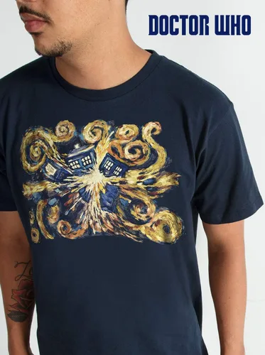 Miniatura 2 de Ripple Junction Doctor Who Van Gogh Pandoric abre camiseta