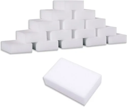 Miniatura 10 de Esponja de melamina, paquete de 100 esponjas mágicas, almohadillas de limpieza de espuma, esponja multifuncional para limpieza del hogar