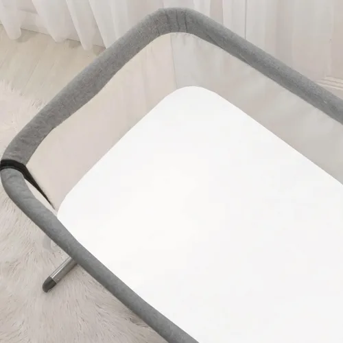 Miniatura 16 de Sábanas de moisés de seda para bebé, sábana bajera ajustable 100% seda de morera, ideal para cabellos de bebé, sábana suave y sedosa para moisés
