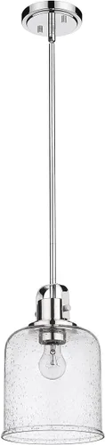 Miniatura 7 de Z-Lite 340P8-CH Kinsley Colgante 1 luz 100 vatios, cromo
