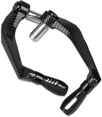 Para Y&AMAHA FZ25 para FZ 25 2017 2018 2019 2020 universal de fibra de carbono aleación de aluminio freno palanca de embrague protector de Negro