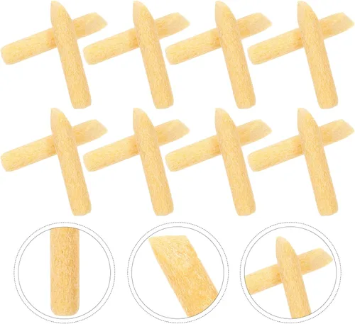 Miniatura 6 de Ciieeo Plumas de repuesto para rotuladores de pintura, 50 unidades, universales, para marcadores de pintura acrílica, compactos, ligeros, suaves