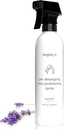 Miniatura 17 de Begley's Aerosol desenredante para mascotas, espray desenredante perfumado de aceite esencial de primera calidad para perros, cachorros y gatos