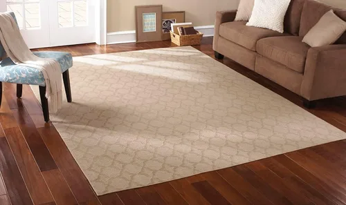 Miniatura 241 de Garland Rug Sparta - Alfombra antideslizante de polipropileno de 2 pies x 12 pies, color negro, ideal para salas de estar y pasillos, elegante