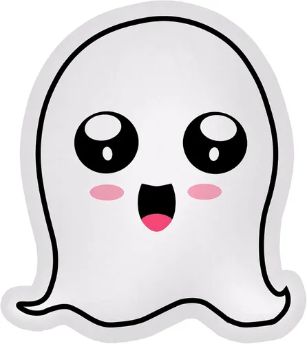 Miniatura 6 de Almohada de fantasma, relleno de almohada suave con forma de decoración para dormitorio, sala de estar, habitación de niños, sofá, oficina