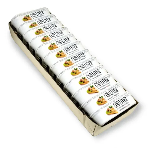 Miniatura 5 de Belveder Aceite de Hígado de Bacalao Salvaje Islandés 120g Lata