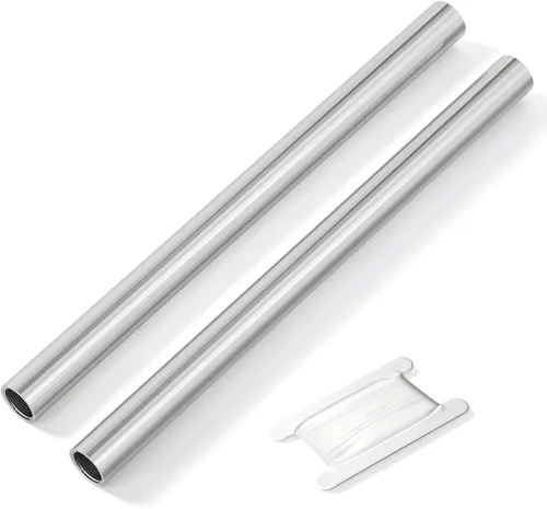 Miniatura 13 de TAISHER 2 accesorios de tubería de acero inoxidable, 1/2 "NPT x 1/2" NPT macho roscado, tubo fundido de pezón de 6 pulgadas de longitud